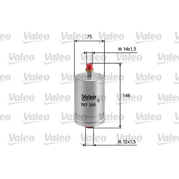 587206 Valeo Kraftstofffilter 587206 587206 Valeo Kraftstofffilter 587206