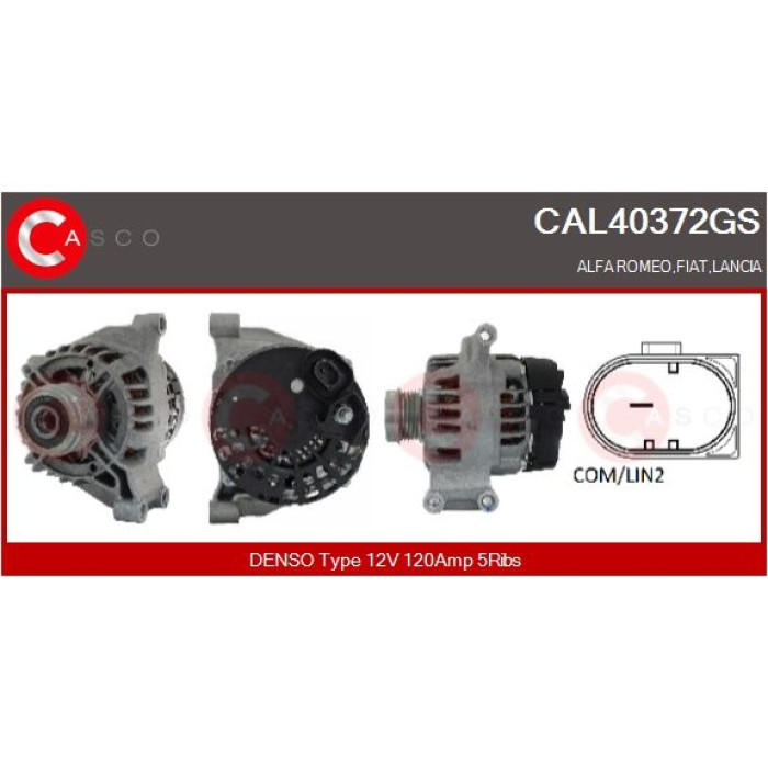 CASCO Generator CAL40372GS CASCO Generator CAL40372GS