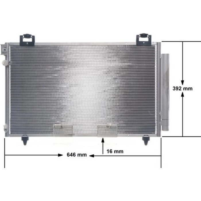 Kondensator, Klimaanlage AC 814 000S Kondensator, Klimaanlage AC 814 000S