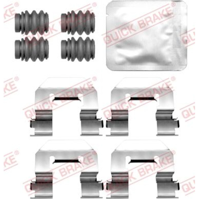 Quick Brake Zusatzsatz für Scheibenbremsbeläge 109-0126 Quick Brake Zusatzsatz für Scheibenbremsbeläge 109-0126