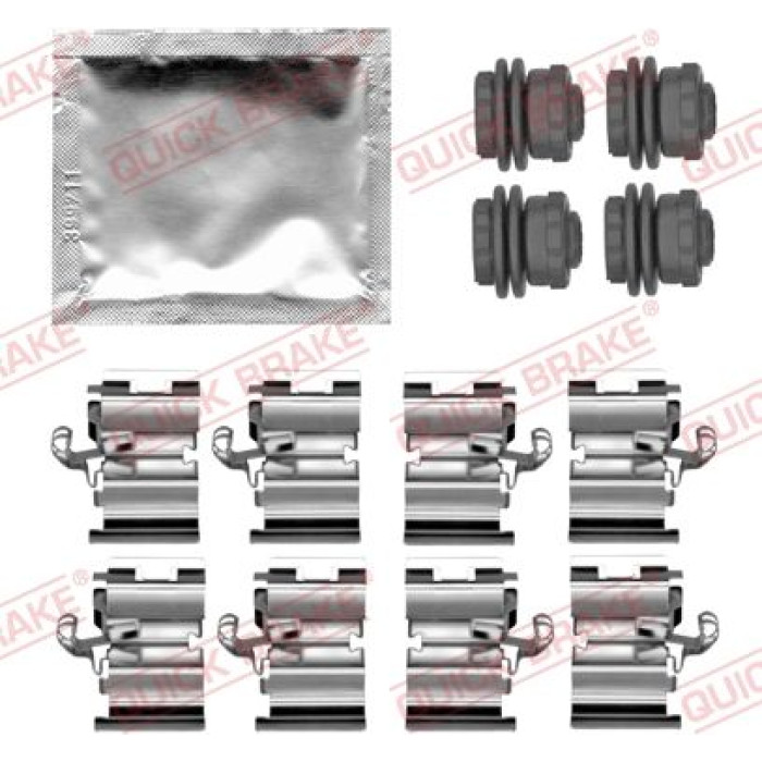 Quick Brake Zusatzsatz für Scheibenbremsbeläge 109-0140 Quick Brake Zusatzsatz für Scheibenbremsbeläge 109-0140