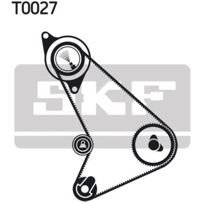 SKF Zahnriemensatz VKMA 04301 SKF Zahnriemensatz VKMA 04301