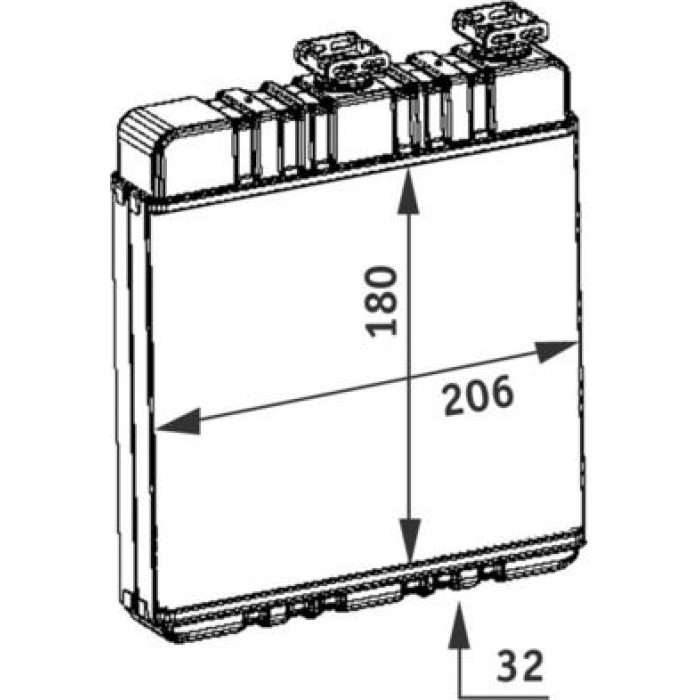 MAHLE Wärmetauscher, Innenraumheizung AH 76 000P MAHLE Wärmetauscher, Innenraumheizung AH 76 000P