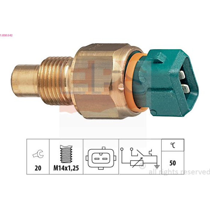 EPS Temperatursensor 1.830.542 EPS Temperatursensor 1.830.542