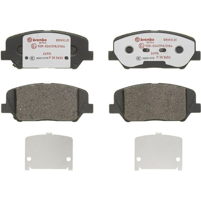 P 30 065X Brembo Xtra Bremsbelagsatz Vorderachse – P 30 065X – 141 x 60 x 17 mm – Bremssystem Sumitomo – OE Nummer 581012TA20 P 30 065X Brembo Xtra Bremsbelagsatz Vorderachse – P 30 065X – 141 x 60 x 17 mm – Bremssystem Sumitomo – OE Nummer 581012TA20