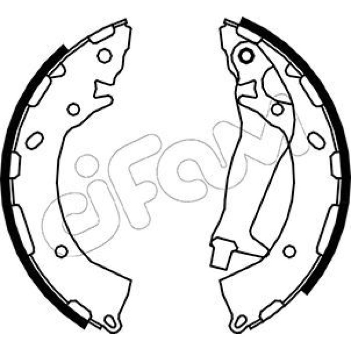 CIFAM Bremsbackensatz 153-177 CIFAM Bremsbackensatz 153-177