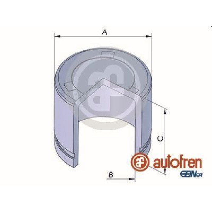Kolben, Bremssattel D025322 Kolben, Bremssattel D025322