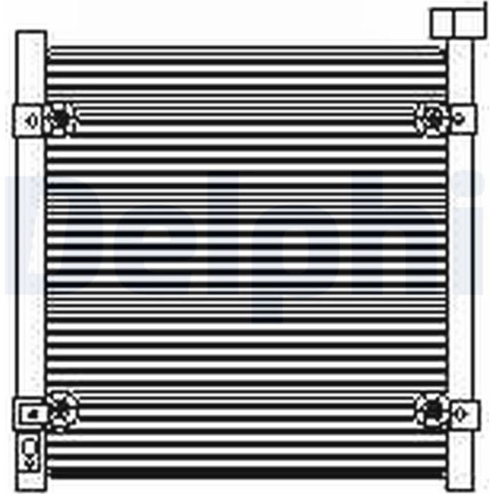 Delphi Klimakondensator TSP0225422