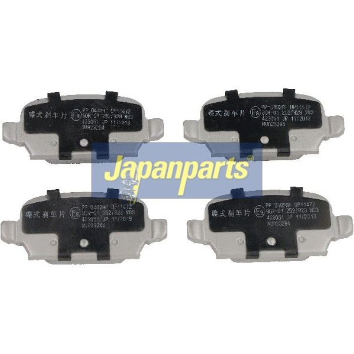 Japanparts Bremsbeläge PP-0402AF Japanparts Bremsbeläge PP-0402AF