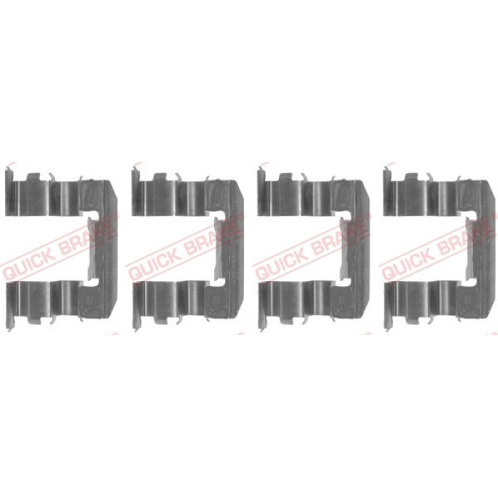 Quick Brake Zusatzsatz für Scheibenbremsbeläge 109-1184 Quick Brake Zusatzsatz für Scheibenbremsbeläge 109-1184
