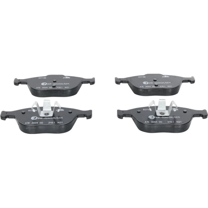 ATE Bremsbelagsatz Ford Vorderachse Fiesta/Focus/Tourneo/Transit 1, 8-2, 0 02-13 13.0460-7186.2 ATE Bremsbelagsatz Ford Vorderachse Fiesta/Focus/Tourneo/Transit 1, 8-2, 0 02-13 13.0460-7186.2
