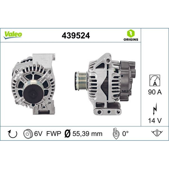 Valeo Lichtmaschine 439524 Valeo Lichtmaschine 439524