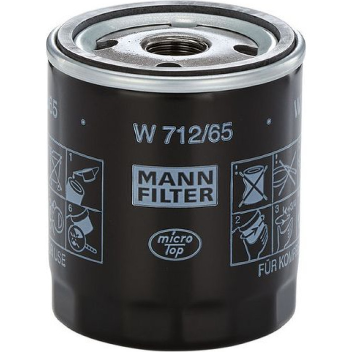 MANN-FILTER Ölfilter Industrie W 712/65 MANN-FILTER Ölfilter Industrie W 712/65