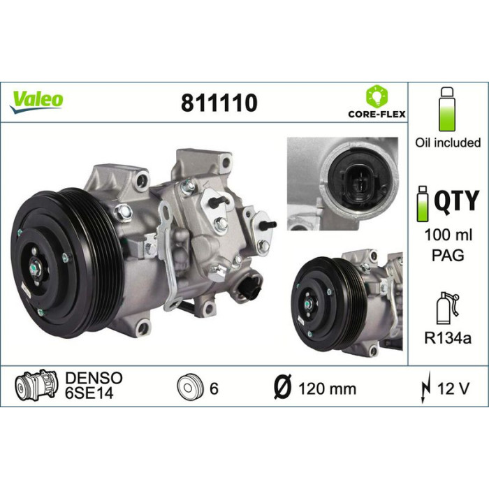Valeo Kompressor 811110 Valeo Kompressor 811110