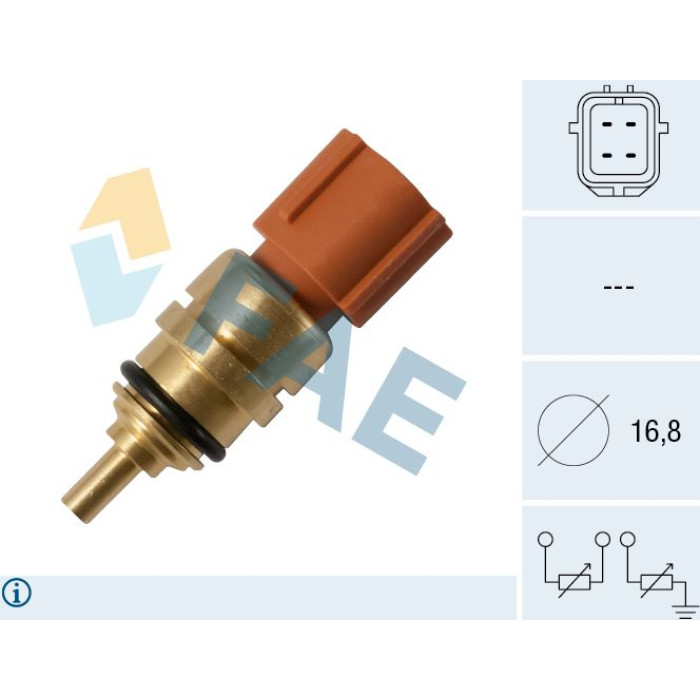 FAE Sensor, Kühlmitteltemperatur 33358 FAE Sensor, Kühlmitteltemperatur 33358