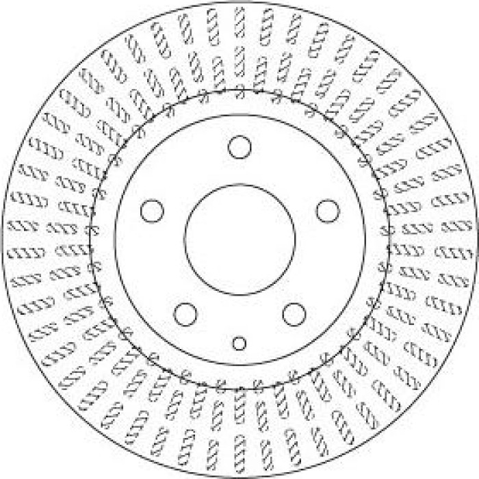 TRW Bremsscheibe Mazda P. 3/Cx-3 2.0 13 DF6731 TRW Bremsscheibe Mazda P. 3/Cx-3 2.0 13 DF6731
