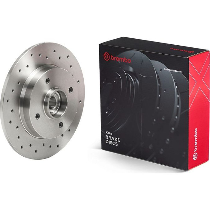 Brembo Bremsscheibe Hinterachse 08.9512.1X Brembo Bremsscheibe Hinterachse 08.9512.1X