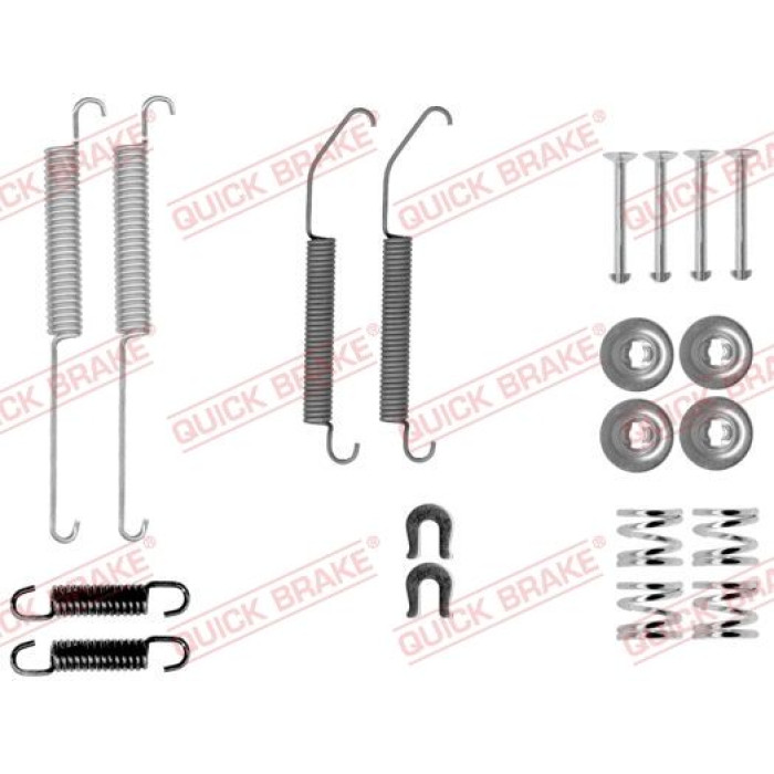 Quick Brake Zubehörsatz für Trommelbremsbacken 105-0033 Quick Brake Zubehörsatz für Trommelbremsbacken 105-0033