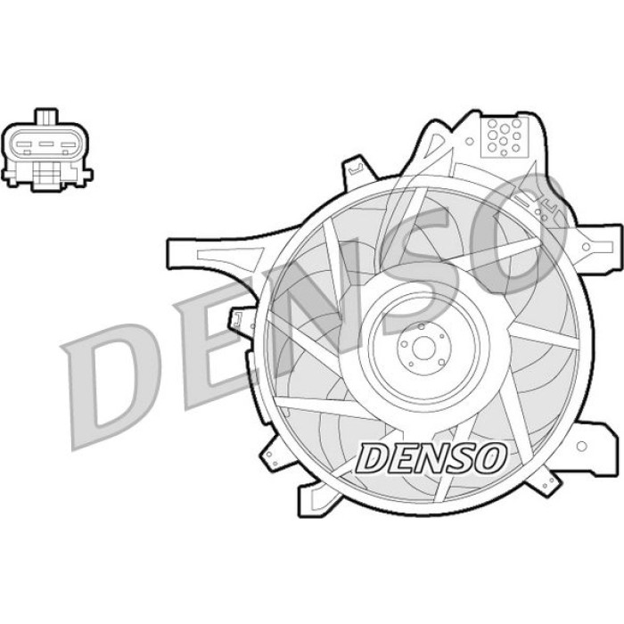 Denso Kühlerlüfter DER21019 Denso Kühlerlüfter DER21019