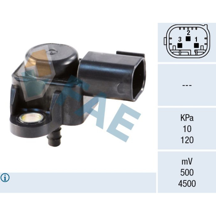 FAE Sensor, Saugrohrdruck 15025 FAE Sensor, Saugrohrdruck 15025