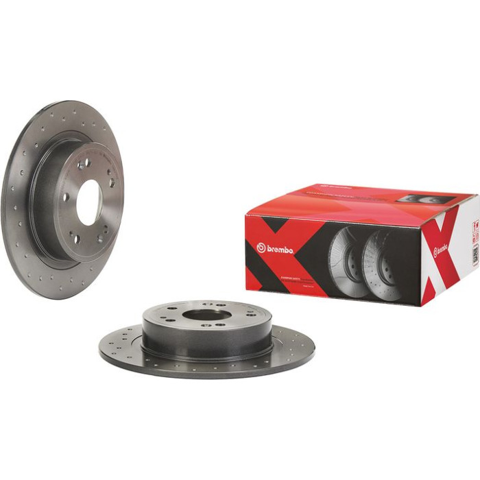 Brembo Bremsscheibe Hinterachse 08.B271.1X Brembo Bremsscheibe Hinterachse 08.B271.1X
