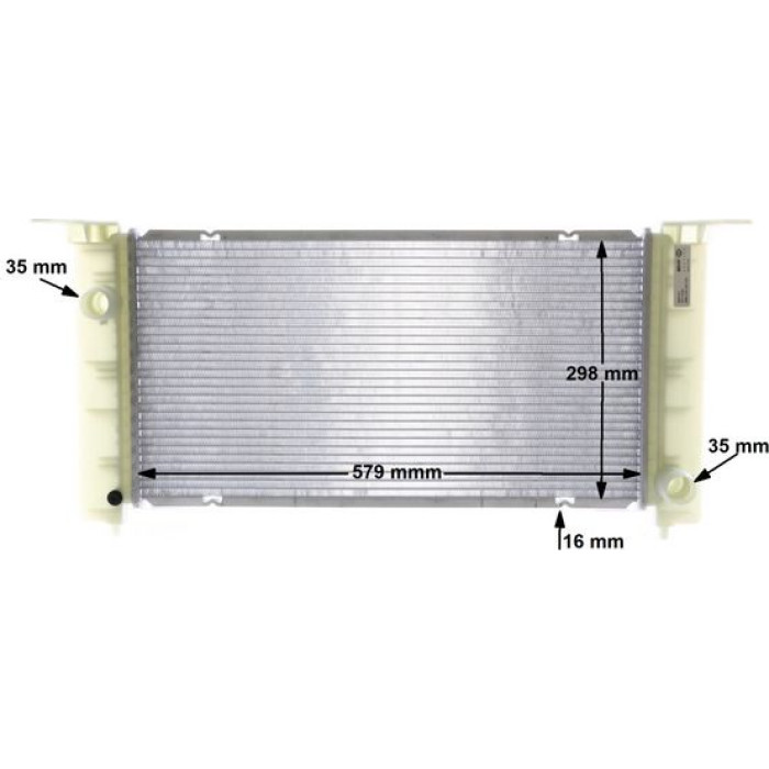 MAHLE Kühler, Motorkühlung CR 1449 000S MAHLE Kühler, Motorkühlung CR 1449 000S
