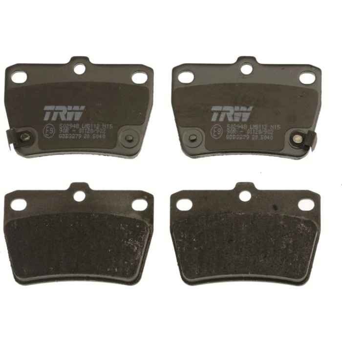 TRW Bremsbeläge Hinterachse GDB3279 TRW Bremsbeläge Hinterachse GDB3279