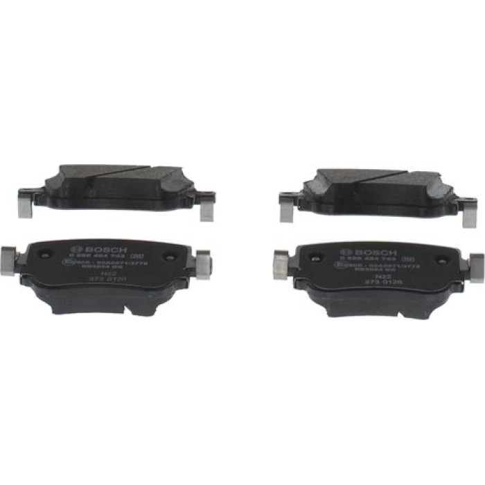 0 986 494 743 Bosch Bremsbelagsatz Hinterachse 0 986 494 743 0 986 494 743 Bosch Bremsbelagsatz Hinterachse 0 986 494 743