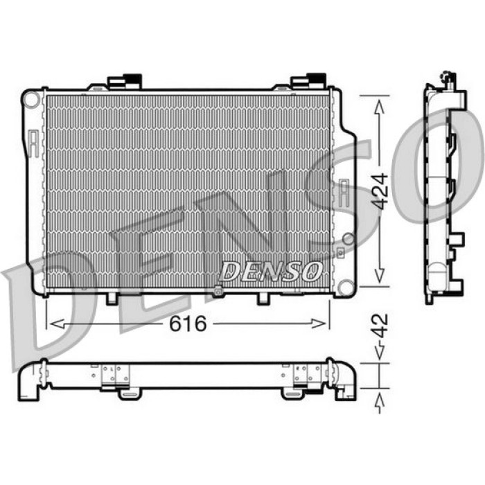 Denso Motorkühler DRM17072