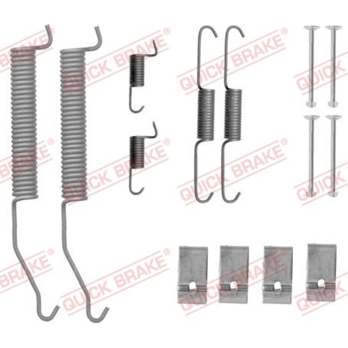 Quick Brake Montagesatz für Bremsbacken 105-0812 Quick Brake Montagesatz für Bremsbacken 105-0812