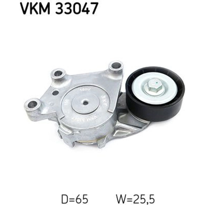 SKF Keilrippenriemen-Umlenkrolle VKM 33047 SKF Keilrippenriemen-Umlenkrolle VKM 33047