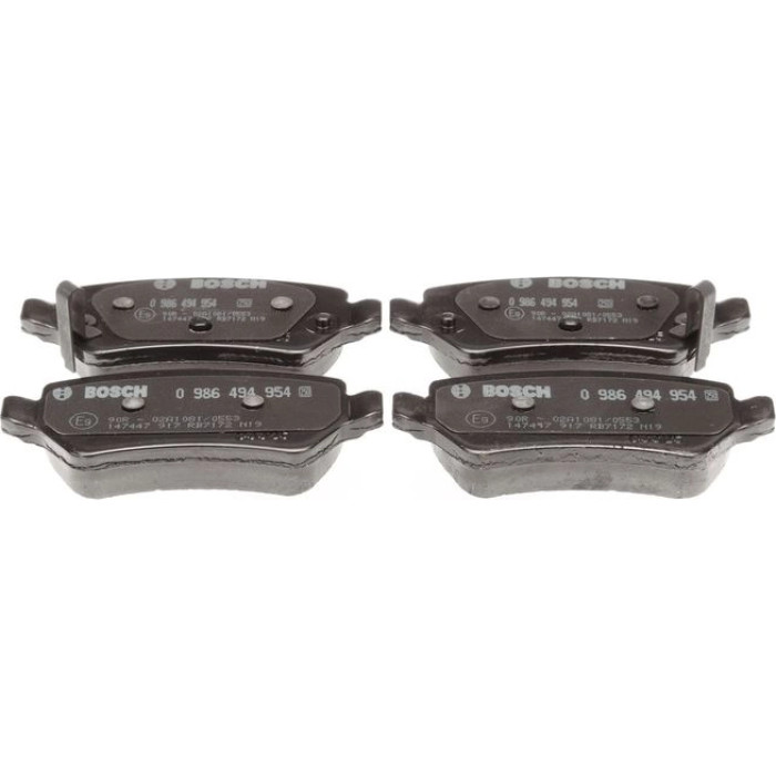 Bosch Bremsbelagsatz 0 986 494 954 Bosch Bremsbelagsatz 0 986 494 954
