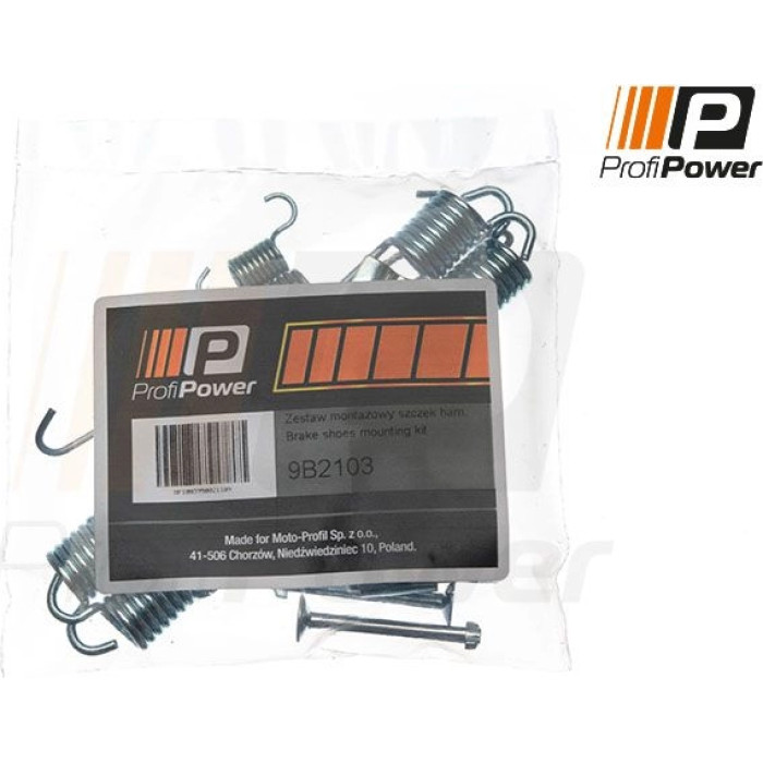 Profipower Bremsbacken-Zubehörsatz 9B2103
