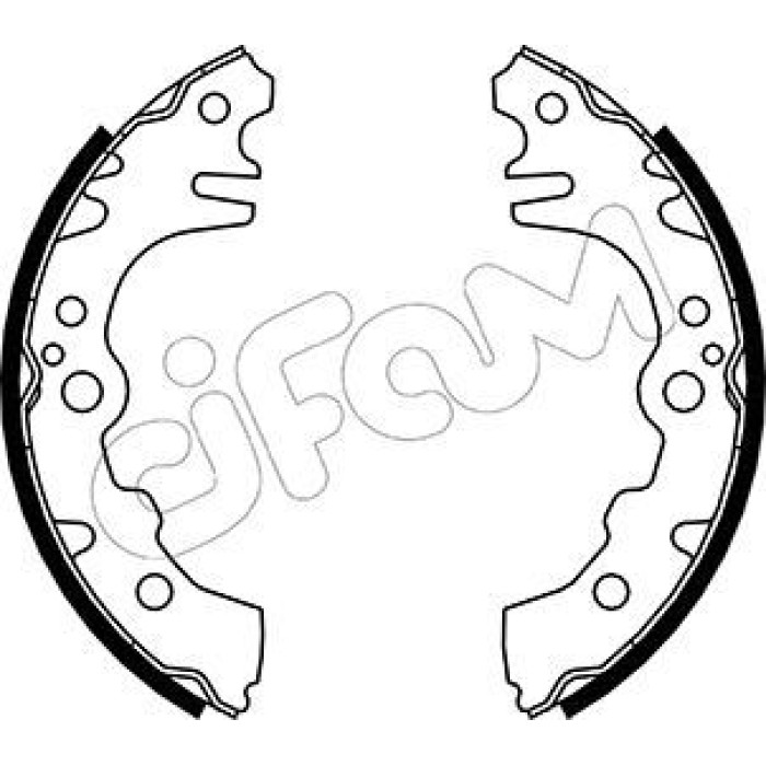CIFAM Bremsbackensatz 153-042 CIFAM Bremsbackensatz 153-042