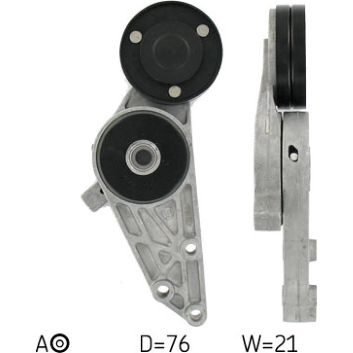SKF Keilrippenriemen-Spannrolle VKM 31033 SKF Keilrippenriemen-Spannrolle VKM 31033