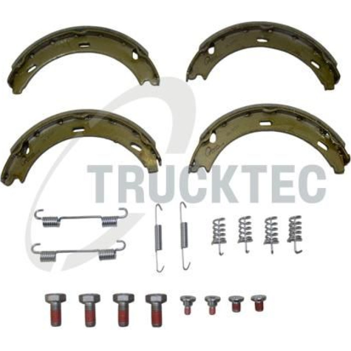 TRUCKTEC AUTOMOTIVE Bremsbackensatz, Feststellbremse 02.35.203 TRUCKTEC AUTOMOTIVE Bremsbackensatz, Feststellbremse 02.35.203