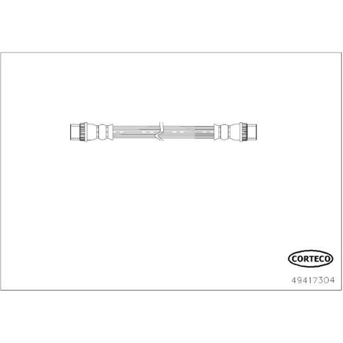 Corteco Bremsschlauch 49417304