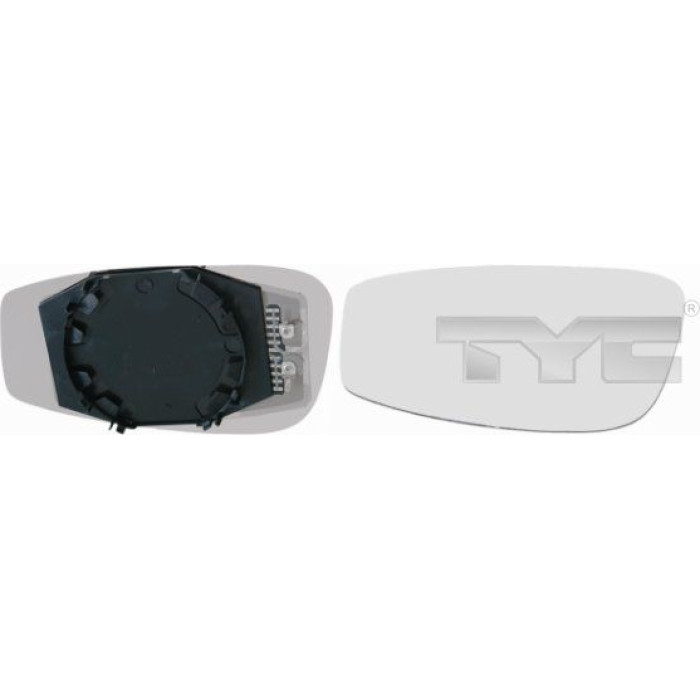 TYC Spiegelglas für Außenspiegel links konvex, beheizbar 309-0054-1 OE Nummer 71734382 - l TYC Spiegelglas für Außenspiegel links konvex, beheizbar 309-0054-1 OE Nummer 71734382 - l