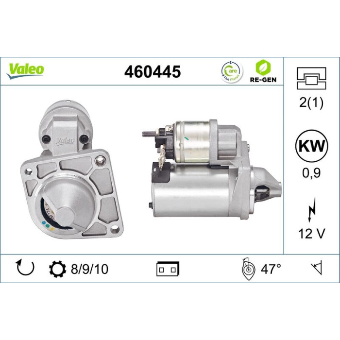 Valeo Anlasser 460445 Valeo Anlasser 460445