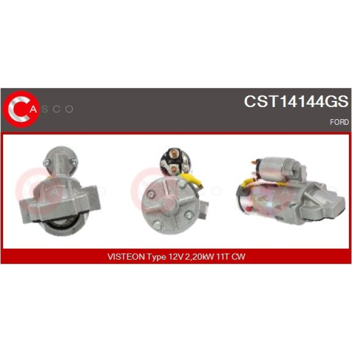 CASCO Anlasser CST14144GS CASCO Anlasser CST14144GS