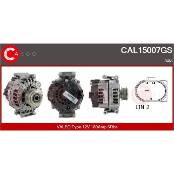 CASCO Generator CAL15007GS CASCO Generator CAL15007GS