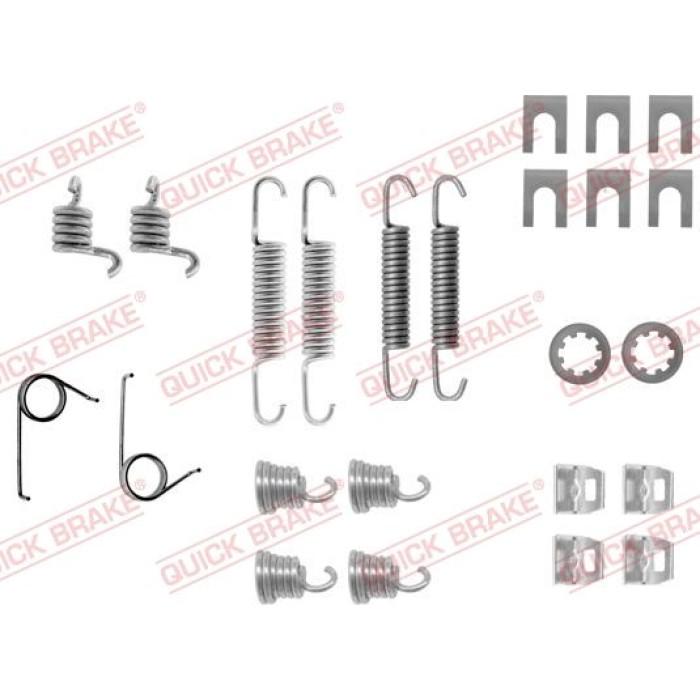 Quick Brake Zubehörsatz für Bremsbacken 105-0554 Quick Brake Zubehörsatz für Bremsbacken 105-0554