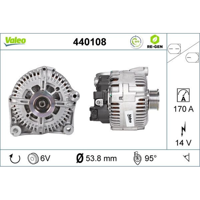 Valeo Lichtmaschine 440108