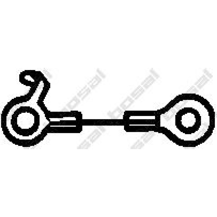 Bosal Abgasanlagenhalter 251-090 Bosal Abgasanlagenhalter 251-090