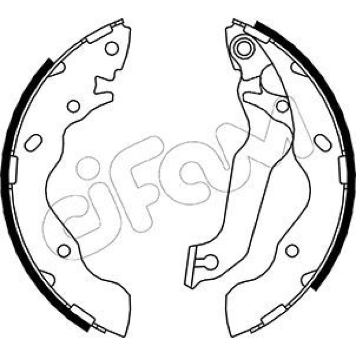 CIFAM Bremsbackensatz 153-171 CIFAM Bremsbackensatz 153-171