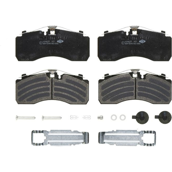 BREMBO Bremsbelagsatz, Scheibenbremse P A6 528S BREMBO Bremsbelagsatz, Scheibenbremse P A6 528S