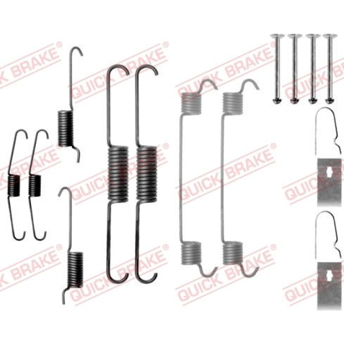 Quick Brake Montagesatz für Bremsbacken 105-0803 Quick Brake Montagesatz für Bremsbacken 105-0803