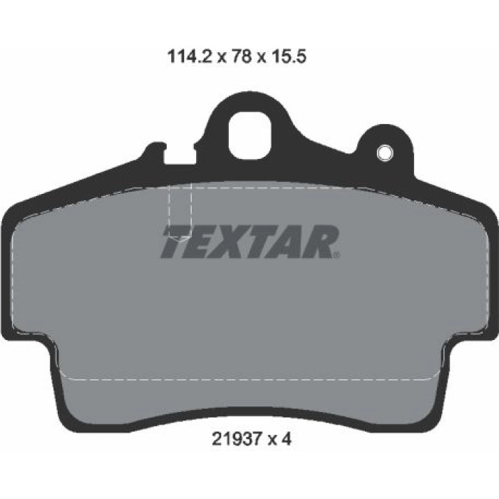 Textar Bremsbelagsatz 2193702