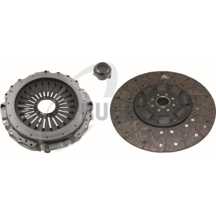 TRUCKTEC AUTOMOTIVE Kupplungssatz 04.23.025 TRUCKTEC AUTOMOTIVE Kupplungssatz 04.23.025