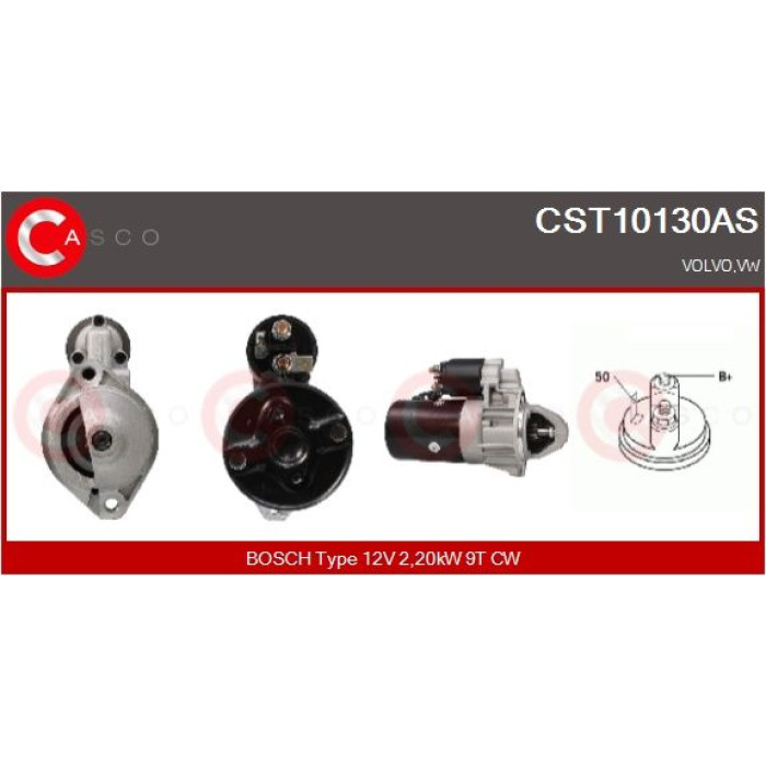 CASCO Anlasser CST10130AS CASCO Anlasser CST10130AS